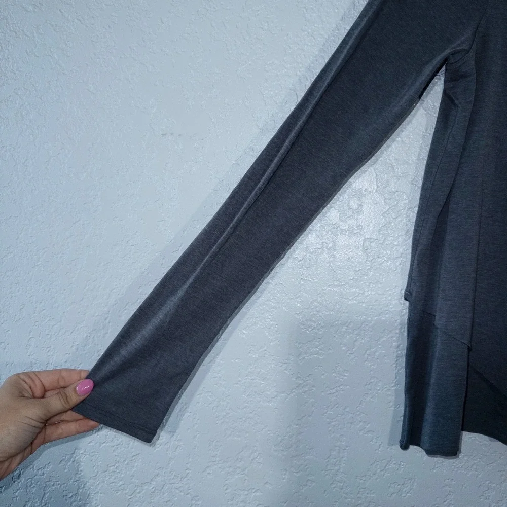 Lululemon‎ Heathered Titanium Gray Sweetest Day Tencel Long Sleeve Size 4